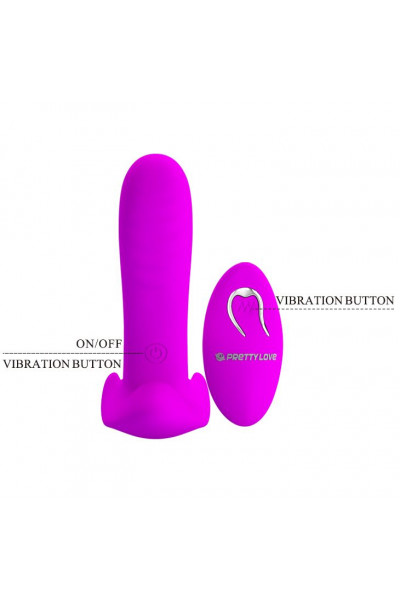 Лиловый мультифункциональный вибратор Remote Control Massager