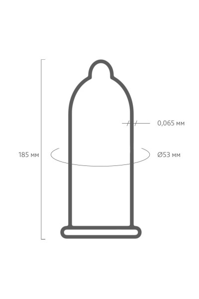 Ребристые презервативы VIVA Ribbed - 3 шт.