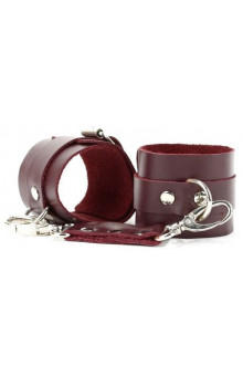 Бордовые наручники Maroon Handcuffs 