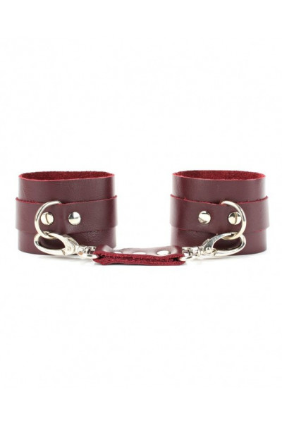 Бордовые наручники Maroon Handcuffs