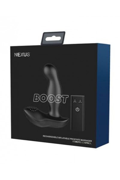 Черный стимулятор простаты Nexus Boost