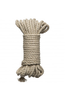 Бондажная пеньковая верёвка Kink Bind   Tie Hemp Bondage Rope 30 Ft - 9,1 м.