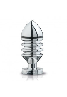 Металлическая анальная пробка Hector Helix Buttplug S - 10 см.