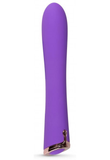 Фиолетовый вибратор The Duchess Thumping Vibrator - 20 см.