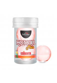 Лубрикант на масляной основе Hot Ball Plus с разогревающим эффектом (2 шарика по 3 гр.)