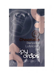 Пробник смазки на водной основе с ароматом шоколада JoyDrops Chocolate - 5 мл.