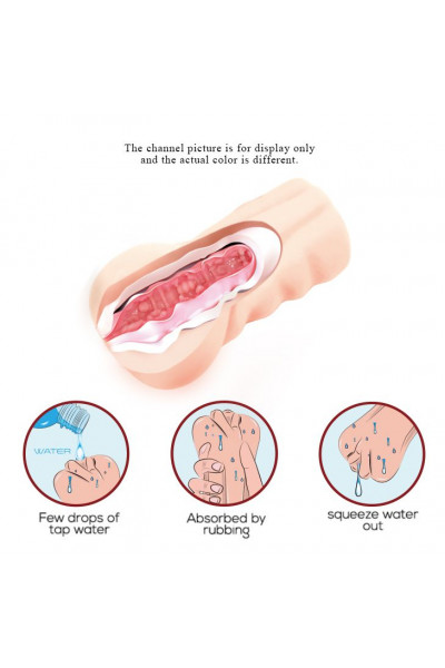 Мастурбатор со входом в виде вагины и эффектом смазки