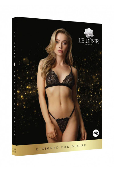 Великолепный комплект эротического белья Magic Lace Velvet Lingerie Set