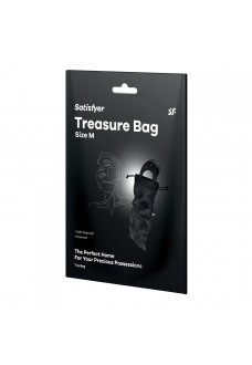 Черный мешочек для хранения игрушек Treasure Bag M