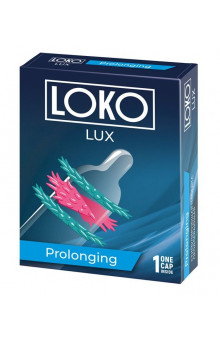 Стимулирующая насадка на пенис LOKO LUX с продлевающим эффектом