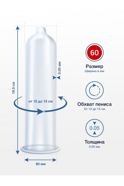 Презервативы MY.SIZE размер 60 - 36 шт.