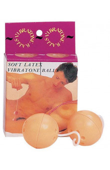 Вагинальные шарики со смещенным центром тяжести SOFT LATEX VIBRATONE BALL