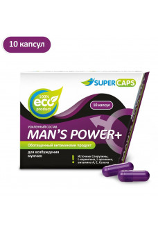 Капсулы для мужчин Mans Power+ - 10 капсул (0,35 гр.)