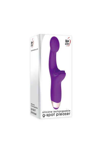 Фиолетовый массажёр для G-точки G-Spot Pleaser - 19 см.