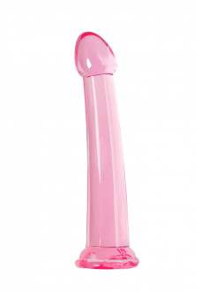 Розовый нереалистичный фаллоимитатор Jelly Dildo XL - 22 см.