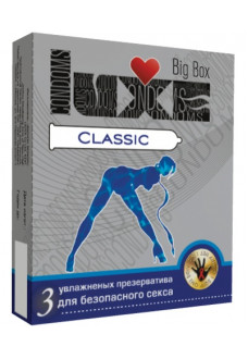 Презервативы LUXE Big Box Classic - 3 шт.