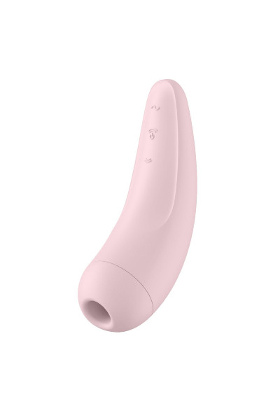 Розовый вакуум-волновой стимулятор Satisfyer Curvy 2+