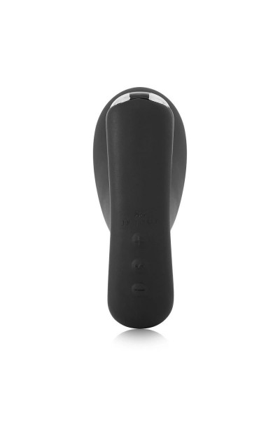 Черный вибромассажер простаты Nuo Vibrating Butt Plug - 10 см.