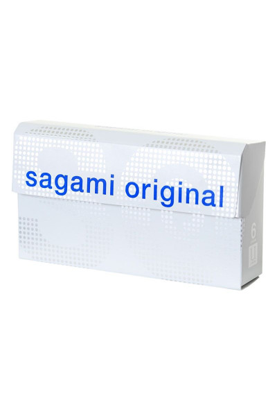 Ультратонкие презервативы Sagami Original 0.02 Quick - 6 шт.