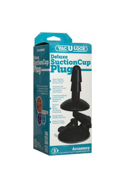 Плаг на присоске Vac-U-Lock Deluxe Suction Cup Plug Accessory