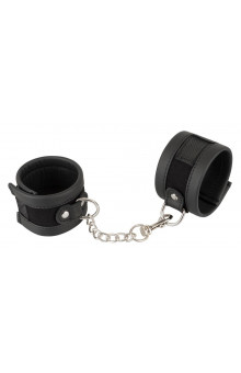 Черные наручники Handcuffs на цепочке