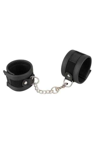 Черные наручники Handcuffs на цепочке