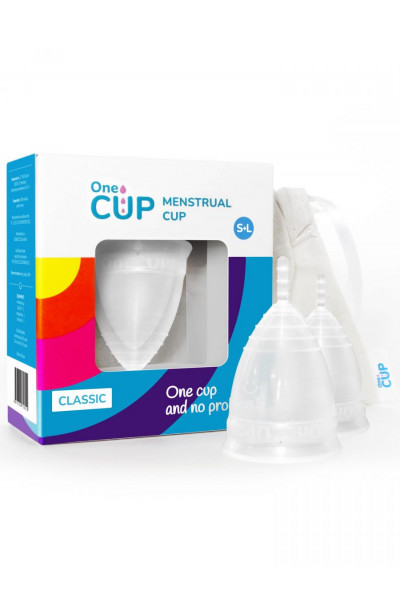 Набор из 2 менструальных чаш OneCUP Classic