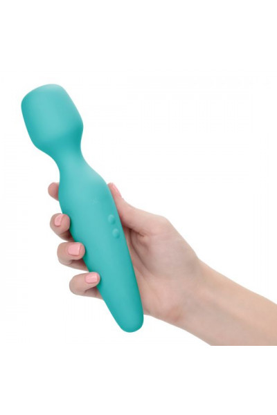 Голубой wand-вибромассажер They-ology Vibrating Intimate Massager