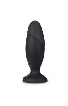 Черная силиконовая пробка Silicone Rocket Plug - 16,5 см.