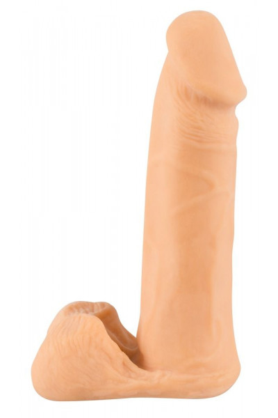 Фаллоимитатор Nature Skin Dildo Real Dong - 20 см.