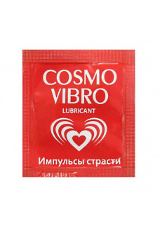 Саше женского стимулирующего лубриканта на силиконовой основе Cosmo Vibro - 3 гр.