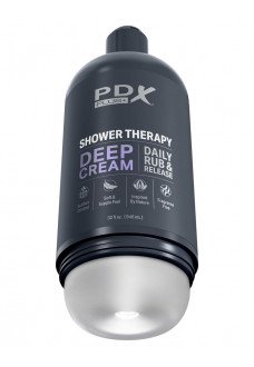 Мастурбатор в бутылке Shower Therapy Deep Cream