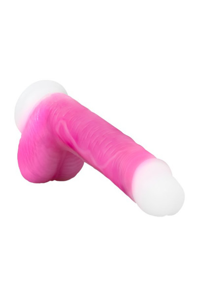 Розовый ротатор-реалистик Roxy 8 Inch Gyrating Dildo - 21,6 см.