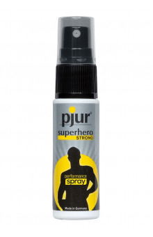 Спрей-пролонгатор длительного действия pjur SUPERHERO Strong Spray - 20 мл.