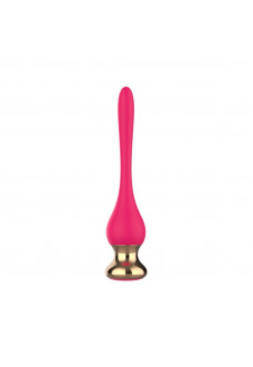 Розовый вибромассажер Nipple Vibrator - 14,5 см.