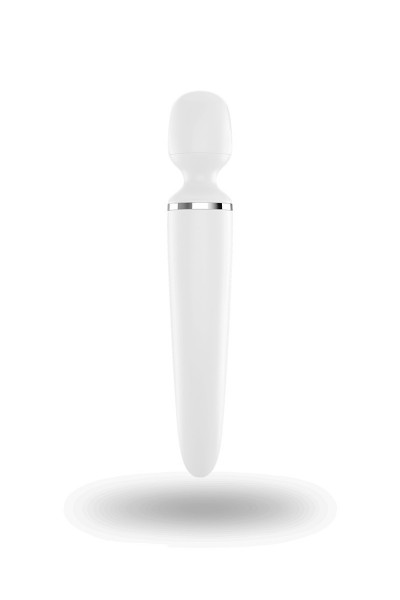 Белый вибратор Satisfyer Wand-er Woman