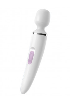 Белый вибратор Satisfyer Wand-er Woman