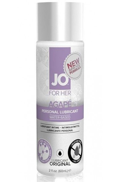 Лубрикант на водной основе для женщин JO AGAPE LUBRICANT ORIGINAL - 60 мл.