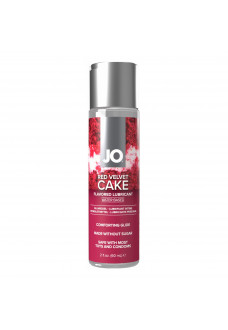 Лубрикант на водной основе JO H2O Red Velvet Cake Flavored Lubricant - 60 мл.