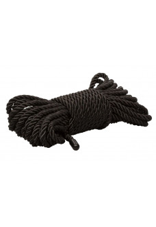 Черная веревка для бондажа BDSM Rope - 10 м.