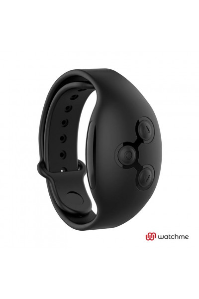 Зеленое виброяйцо с черным пультом-часами Wearwatch Egg Wireless Watchme