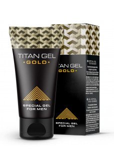 Гель для увеличения члена Titan Gel Gold Tantra - 50 мл.