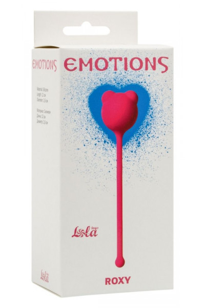 Розовый вагинальный шарик Emotions Roxy