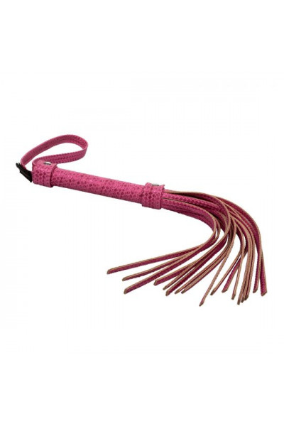 Розовая плеть Tickle Me Pink Flogger - 45,7 см.