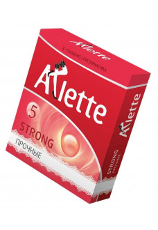 Ультрапрочные презервативы Arlette Strong - 3 шт.