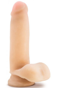 Телесный фаллоимитатор 7 inch Sensa Feel Dildo - 17,8 см.