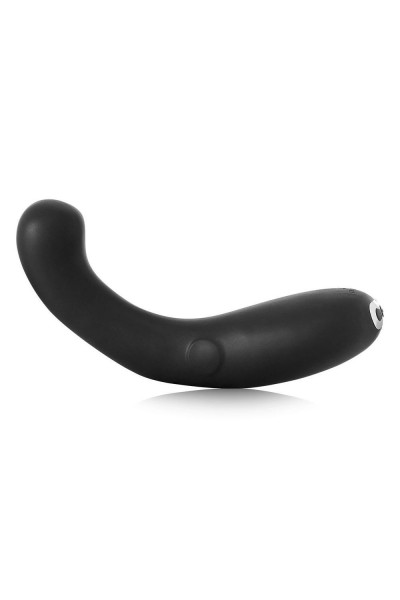 Черный гнущийся вибратор G-Kii G-Spot   Clitoral Vibrator - 23 см.