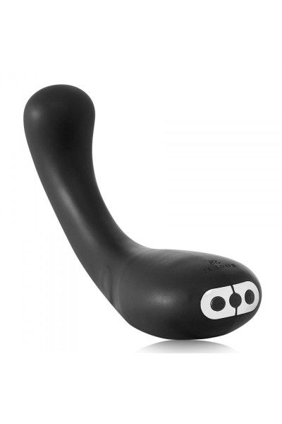 Черный гнущийся вибратор G-Kii G-Spot   Clitoral Vibrator - 23 см.