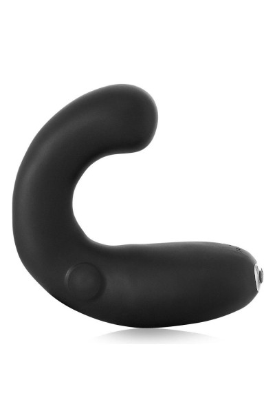 Черный гнущийся вибратор G-Kii G-Spot   Clitoral Vibrator - 23 см.