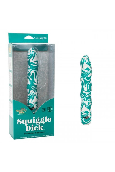 Волнообразный вибратор Squiggle Dick - 15,25 см.